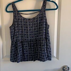 Forever 21 Blue Tank
